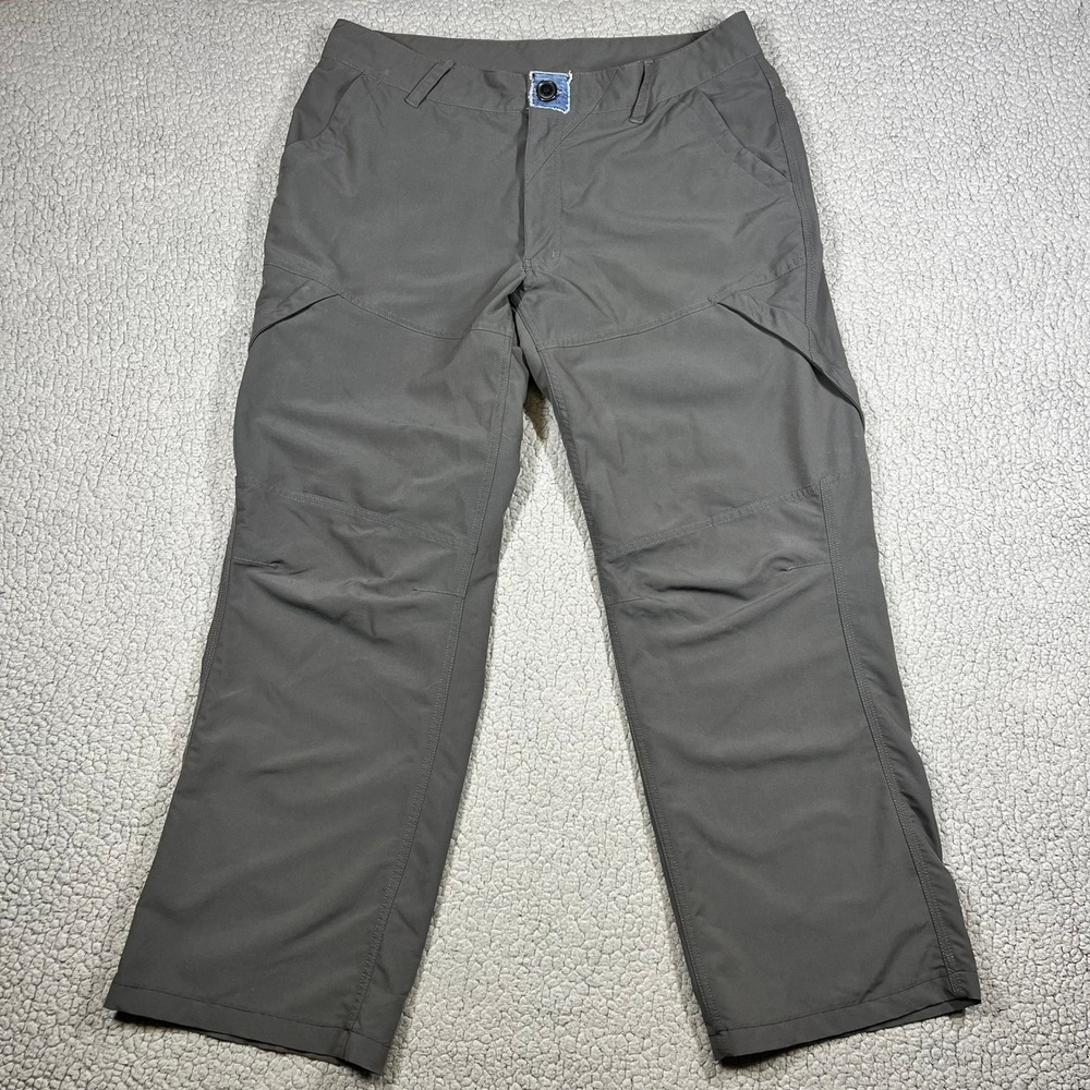 MEC Mountain Equipment Co-op Pants Mens Technical Hiking 36x32 Grey Outdoor